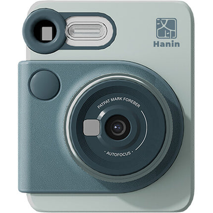 Hanin M6 Pro Cámara Instantánea Azul con Kit de Película 20 Exposiciones 2MP Bluetooth
