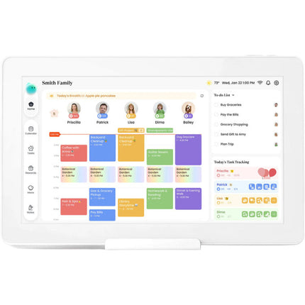 Cozyla Calendar Neo 15.6 pulgadas Pantalla con soporte de escritorio y sincronización avanzada