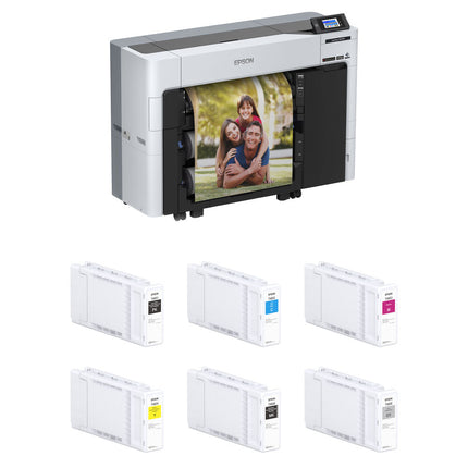 Epson SureColor P6570D Impresora Gran Formato 24" Doble Rollos Kit Tintas UltraChrome PRO6