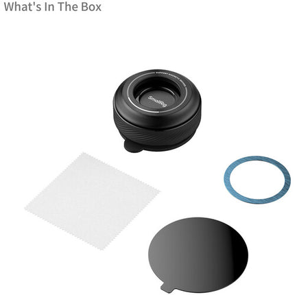 SmallRig Soporte Multifuncional con Ventosa PU Ajustable y Metal Dual-Eje