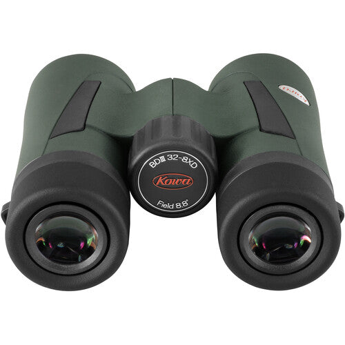 Kowa 8x32 BD III XD Binoculares 8x32 Vista 70° Estuche y Correa
