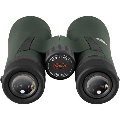 Kowa 12x50 BD III XD Binoculares 12 aumentos 50 mm visión amplia 5.8° impermeables