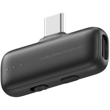 SmallRig S70-C1 Micrófono Inalámbrico USB-C 2.4 GHz Negro 8h Batería