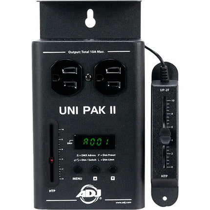 ADJ Uni Pak II Dimmer Pack 1 Canal con Pantalla LED y Control HTP