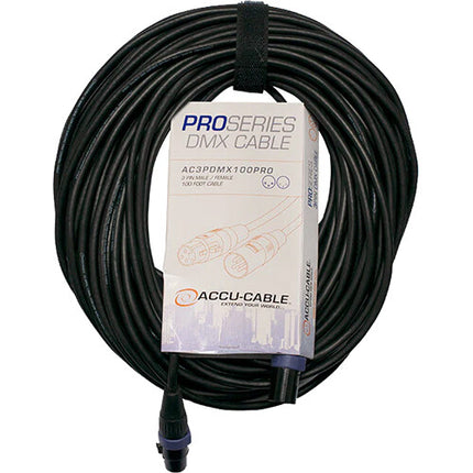 ADJ DMX Pro Series Cable DMX 3-Pin XLR 30 5 m PVC resistente