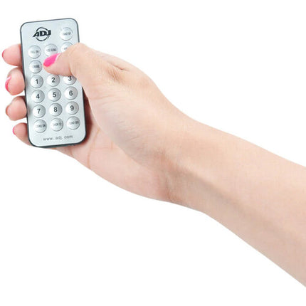 ADJ IR Remote para Inno Pocket Spot Control inalámbrico funciones múltiples