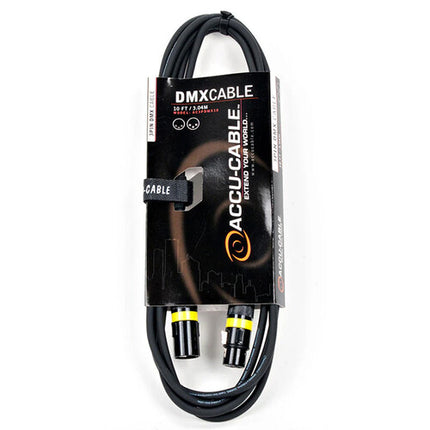 ADJ Accu-cable Cable DMX 3 pines 22 AWG 3 metros PVC