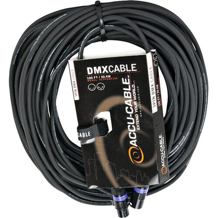 ADJ Accu-cable Cable DMX 3 pines 22 AWG 30 m PVC para luces