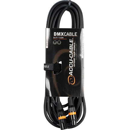 ADJ AC5PDMX25 Cable DMX 5 Pines 7.6 m con garantía de 1 año
