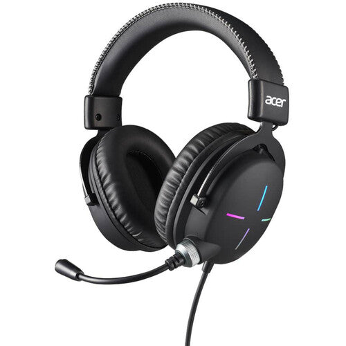 Acer Nitro Gaming Headset II Auriculares Gaming 50mm RGB 6.89' Cable Trenzado
