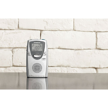 Sangean DT-210 Radio Portátil AM/FM Estéreo Túnel Digital 25 Memorías Auriculares