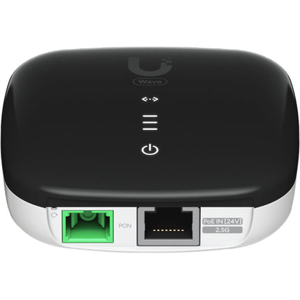 Ubiquiti WaveFiber ONU GPON 2.5G Ethernet PoE Montaje Pared