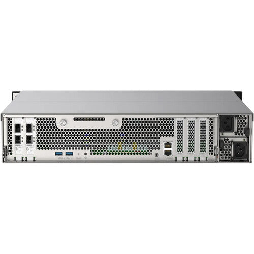 QNAP TS-h2490FU NAS con 24 Bahías 2.5" U.2 NVMe y 64GB RAM