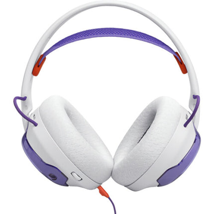 JBL Quantum 250 Auriculares para juegos blancos con drivers 50mm micrófono desmontable