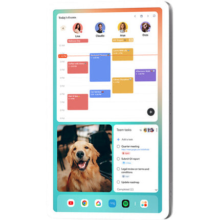 Cozyla 24 Calendar Plus 3 Pantalla 1440p Wi-Fi 6E Montaje Pared