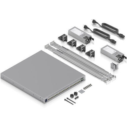 Ubiquiti UniFi Enterprise Campus 24S Switch Gestionado 24 Puertos Multi-Gig PoE 1050W Rack