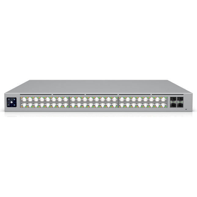 Ubiquiti UniFi Enterprise Campus 48S Switch Gestionado Multi-Gig PoE 48 Puertos 680Gb/s Capacidad 2150W Presupuesto Energía Rack Mount