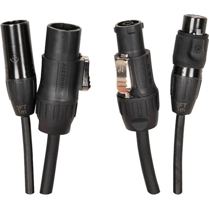 American DJ Accu-Cable Cable DMX 5 Pines 22 AWG 7.62 m IP65