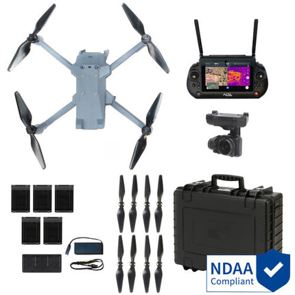 ACSL SOTEN Survey dron con cámara 3 ejes 20MP 4K y 5 baterías vuelo