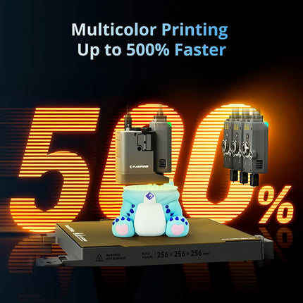 FlashForge Creator 5 Impresora 3D Multi-Color Volumen 10.1" 4 Cabezas