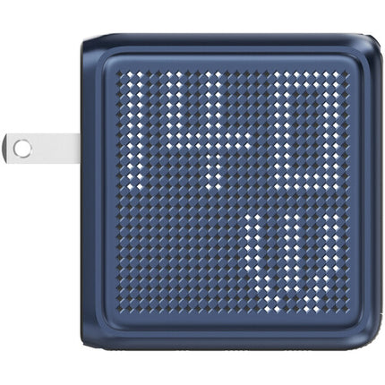 BMX GanSta Pixel Cargador USB 140W 4 Puertos Pantalla LED Azul