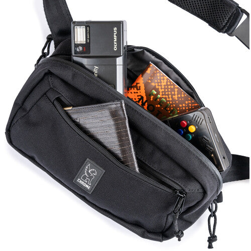 Chrome Industries Micro Kadet Sling Negro 3L Resistente al Agua 10.5x5.3x2.8 pulgadas