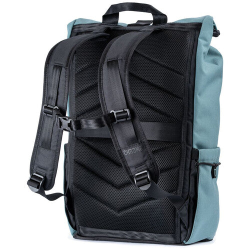 Chrome Industries Initiate Mochila Rolltop Azul Acero 26L con Funda Acolchada para Laptop