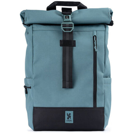 Chrome Industries Initiate Mochila Rolltop Azul Acero 26L con Funda Acolchada para Laptop