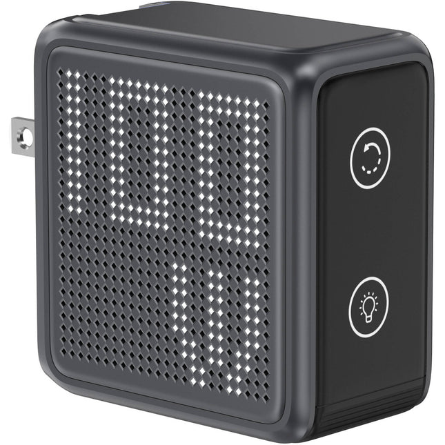 BMX GanSta Pixel Cargador USB 4 Puertos 100W con Pantalla Pixel 2x100W USB-C Adaptadores UK EU AU