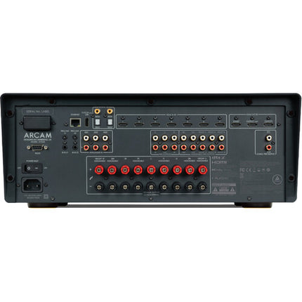 ARCAM AVA25 Amplificador AV Integrado 16 Canales 9x100W Wi-Fi Bluetooth 5.4