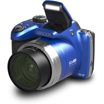 Minolta MN52Z DiMAGE Cámara Digital Azul 20MP Zoom Óptico 52x