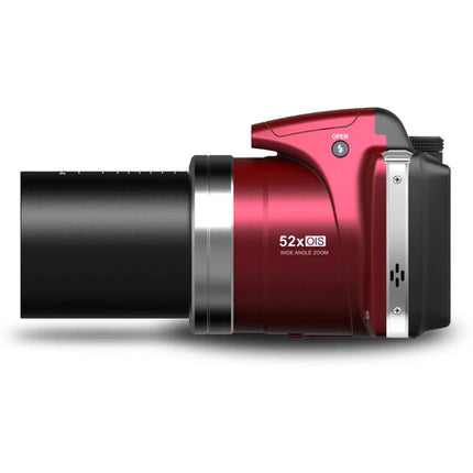 Minolta MN52Z DiMAGE Cámara Digital 20MP Zoom Óptico 52x Roja