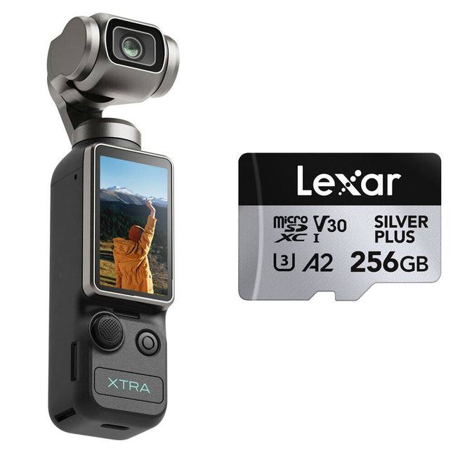 Xtra Muse Cámara de Acción Gimbal con Sensor CMOS 1" y 256GB microSD