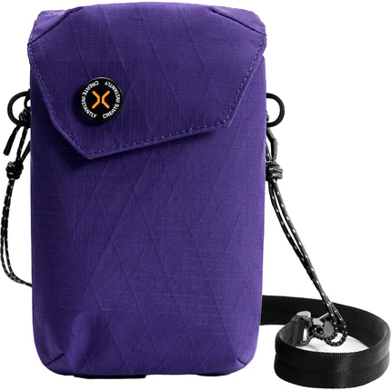 VSGO Black Snipe Urban Bolsa para Teléfono Morada con Correa Ajustable y Doble Compartimento