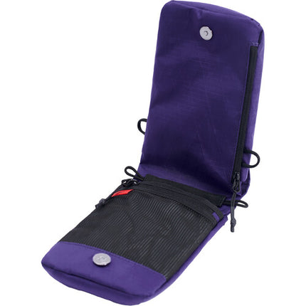 VSGO Black Snipe Urban Bolsa para Teléfono Morada con Correa Ajustable y Doble Compartimento