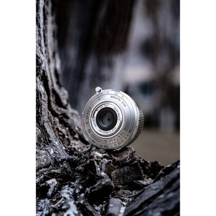Brightin Star 28mm f/2.8 Pancake Lente Gran Angular Full-Frame 0.4" Grosor Plata