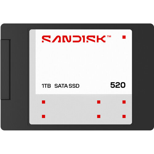 SANDISK 1TB 520 SSD SATA III Interno 2.5 pulgadas 560 MB/s lectura 520 MB/s escritura