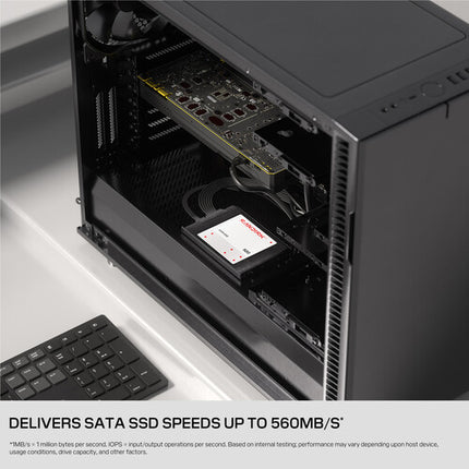 SANDISK 2TB SSD Interno SATA III 2.5" 520 MB/s Escritura Garantía 5 años