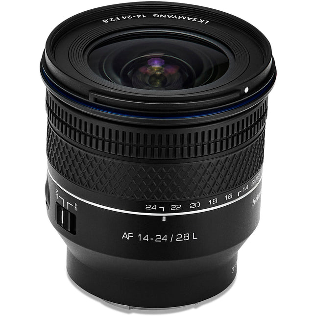 Samyang AF 14-24mm f/2.8 Lente gran angular zoom para montura L con distancia mínima 7.1"