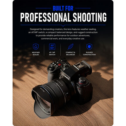 Samyang AF 14-24mm f/2.8 Lente gran angular zoom para montura L con distancia mínima 7.1"