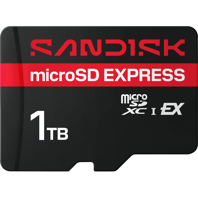 SANDISK 1TB tarjeta microSD Express 880 MBs velocidad de lectura 800 MBs escritura