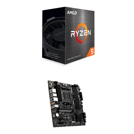 AMD Ryzen 5 5500 6 Núcleos 3.6 GHz Kit Placa Base B550M PRO-VDH WIFI