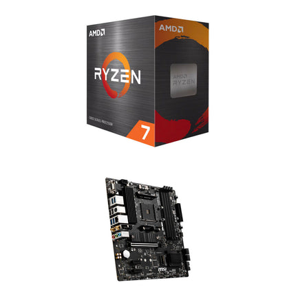 AMD Ryzen 7 5800XT 8 Núcleos 4.8 GHz Procesador y Placa B550M WIFI mATX