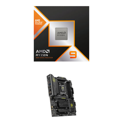 AMD Ryzen 9 9900X3D 12 Núcleos 4.4 GHz Procesador y Placa Base MAG X870 WIFI ATX