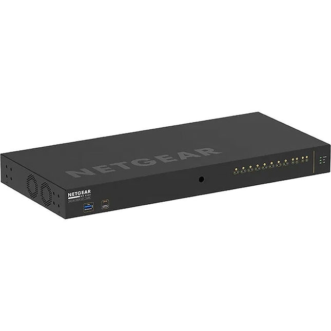 MuxLab Netgear AV Line M4250 GSM4212P Switch AV Gestionado 10 Puertos Gigabit 125W PoE+ Rack