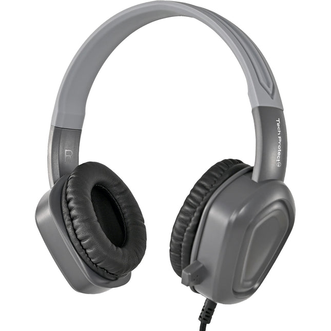 TechProtectus Auriculares Over-Ear con Cancelación de Ruido 3.5mm y Micrófono Integrado