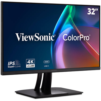 ViewSonic ColorPro VP3256A-4K Monitor 32" 4K UHD IPS USB-C 100W