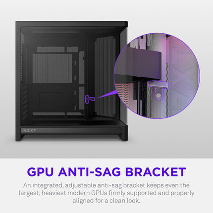 NZXT H6 RGB+ 2026 Caja Mini Torre ATX Negro Panel Cristal Templado