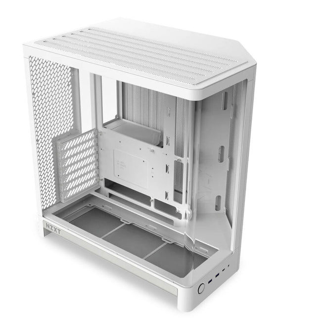 NZXT H6 2026 Caja Mid-Tower Blanca Soporta GPUs 15.4" y 2.5" SSD