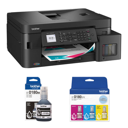 Brother MFC-T980DW impresora multifunción tinta color WiFi 17 ppm 1200x6000 dpi 4 botellas alto rendimiento